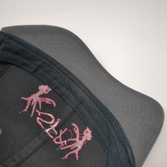 SFA Snapback Trucker Hat Gray One Size Adjustable Embroidered 6 Panel Richardson - Picture 8 of 10